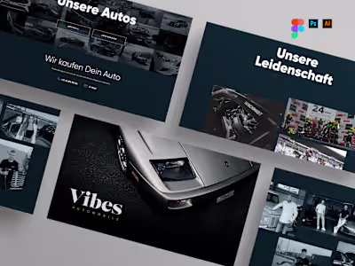 UX/UI Design in Figma and Fully brand redesign - Vibes