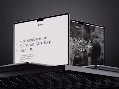 MUZA · Webflow