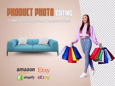 Ecommerce Product Photo Editing | Background Remove