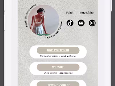 Landing Page for your biz