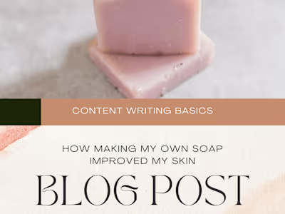 How Soap Making Changed My Skin