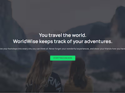 GitHub - rishabhgist/worldwise