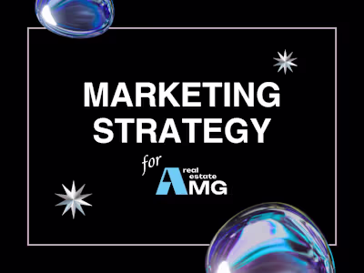 Marketing Strategy Development for a real estate company