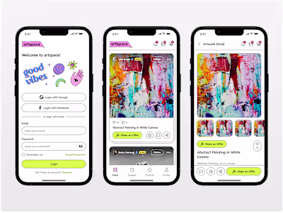 Art Space - Digital Art Auction