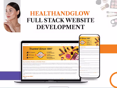 Health & Glow | Full Stack Website