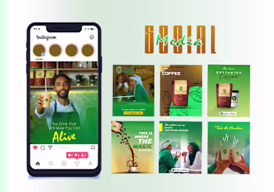 Coffee social media design :: Behance