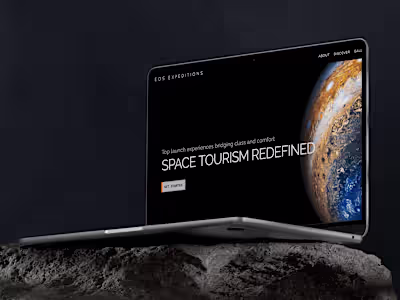 Eos Expeditions (Framer Development)