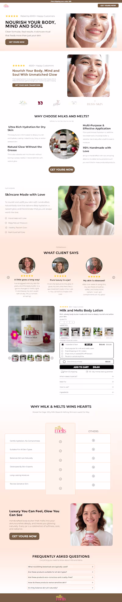 High Converting Landing Page