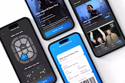 🎵 Concert-booking app