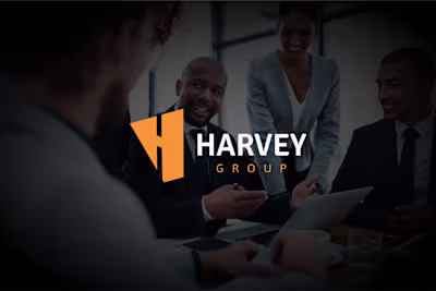 B2B Brand identity design for Harvey Group :: Behance