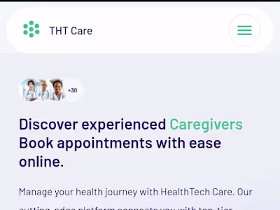 Healthcare web application 