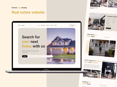 HomeQuestRealty | Real Estate on Behance