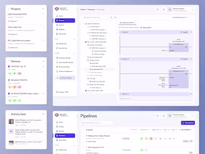 SDA Platform UI/UX Design 