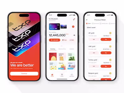 Crypto Investing Mobile App