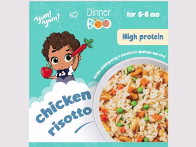 A cute Packaging for food company for kids
