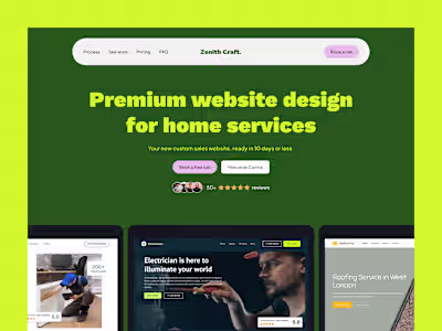 Zenith Studio - Digital Agency Website