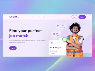 Job Portal Design with AI features