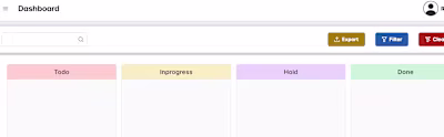 Financial Company Dashboard