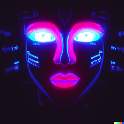 Neon Faces