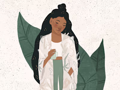 Green Mornings Illustration