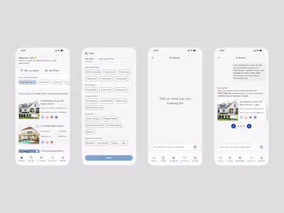 Search Apartment Mobile UI