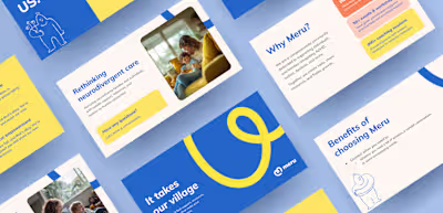 Meru Brand Development for Neurodivergent Support