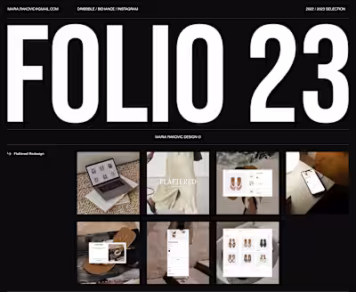 Clean and Minimalist Portfolio