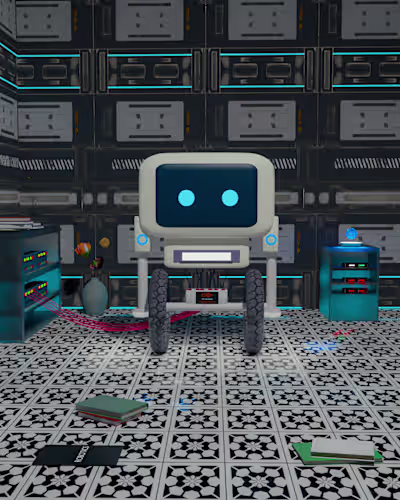 Robo 3d blender model :: Behance