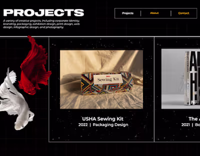 Portfolio Website:: Behance