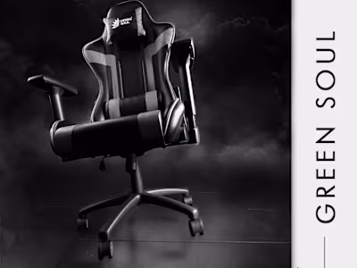 3D Gaming Chair Visualization