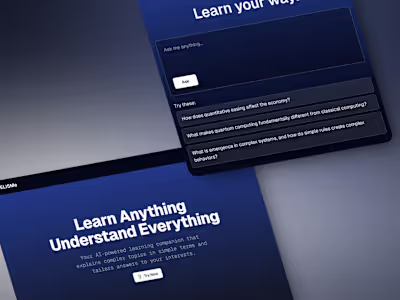 ELI5Me - Your Personalized Learning Guide