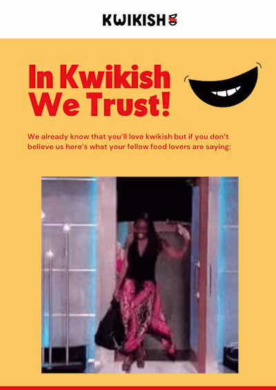 Email Design Concepts for Kwikish Created bold, modern email...