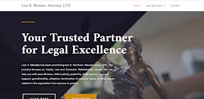 WIX Website- Legal Website