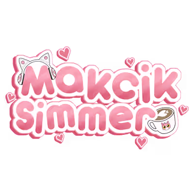 Streamer logo design for @/MakcikSimmer