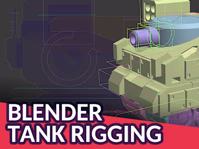 Blender Tank Rigging