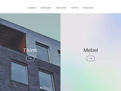 Homepage animation for Interior Group