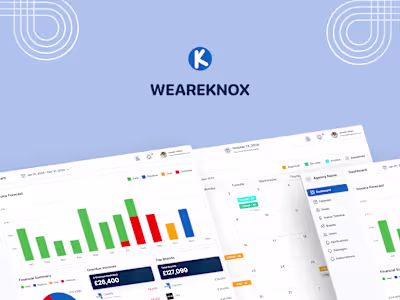 WeAreKnox Dashboard Redesign