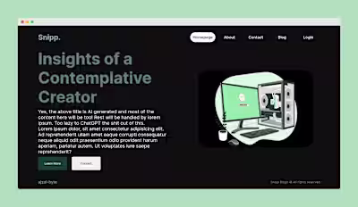 Next.js Blog App