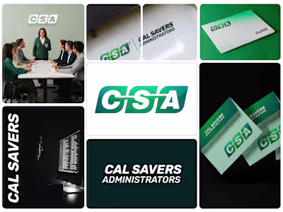 CSA Logo and brand identity design