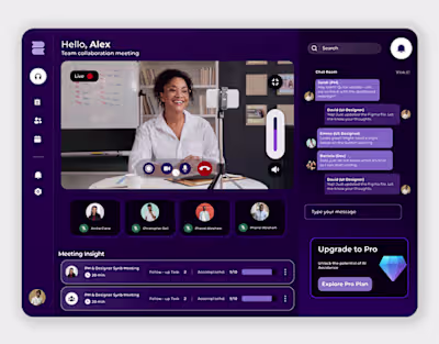 Nexora (Team Collaboration Dashboard)
