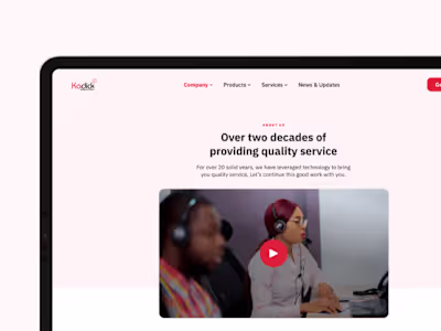 Communicating brand products offering through UX copy.
