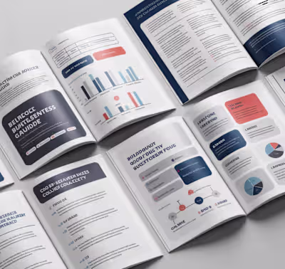 Need a clean, modern and well-structured ebook or PDF for yo...