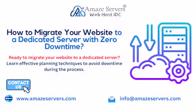 How to Migrate your website to a dedicated server