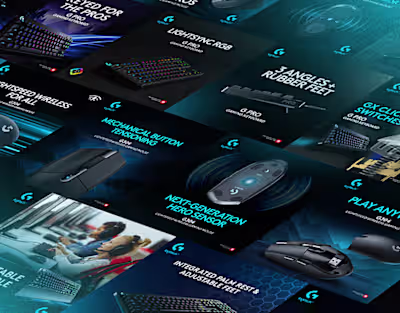 Logitech G Bangladesh - Social Media Ad Creatives 