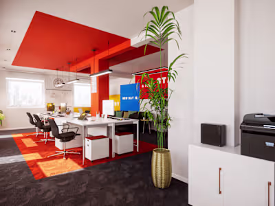 Office Interior for DUM Event