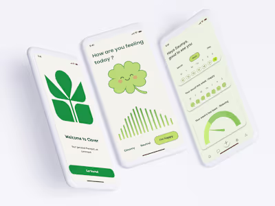 Clover - AI-Powered Mental Health App Design