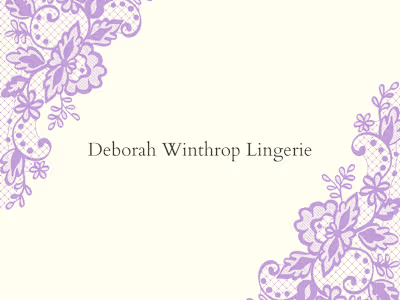Deborah Winthrop Lingerie