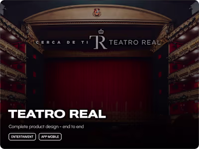 Teatro Real Madrid - App for tickets