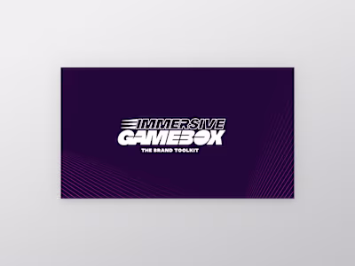 Immersive GameBox Branding — Mark J. Morris