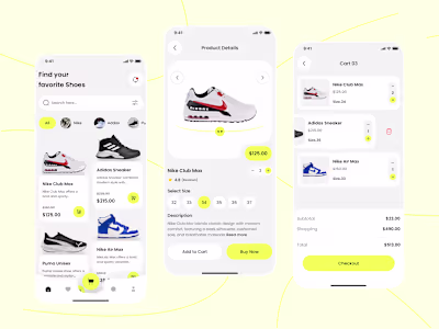 Shoes E-Commerce Mobile App